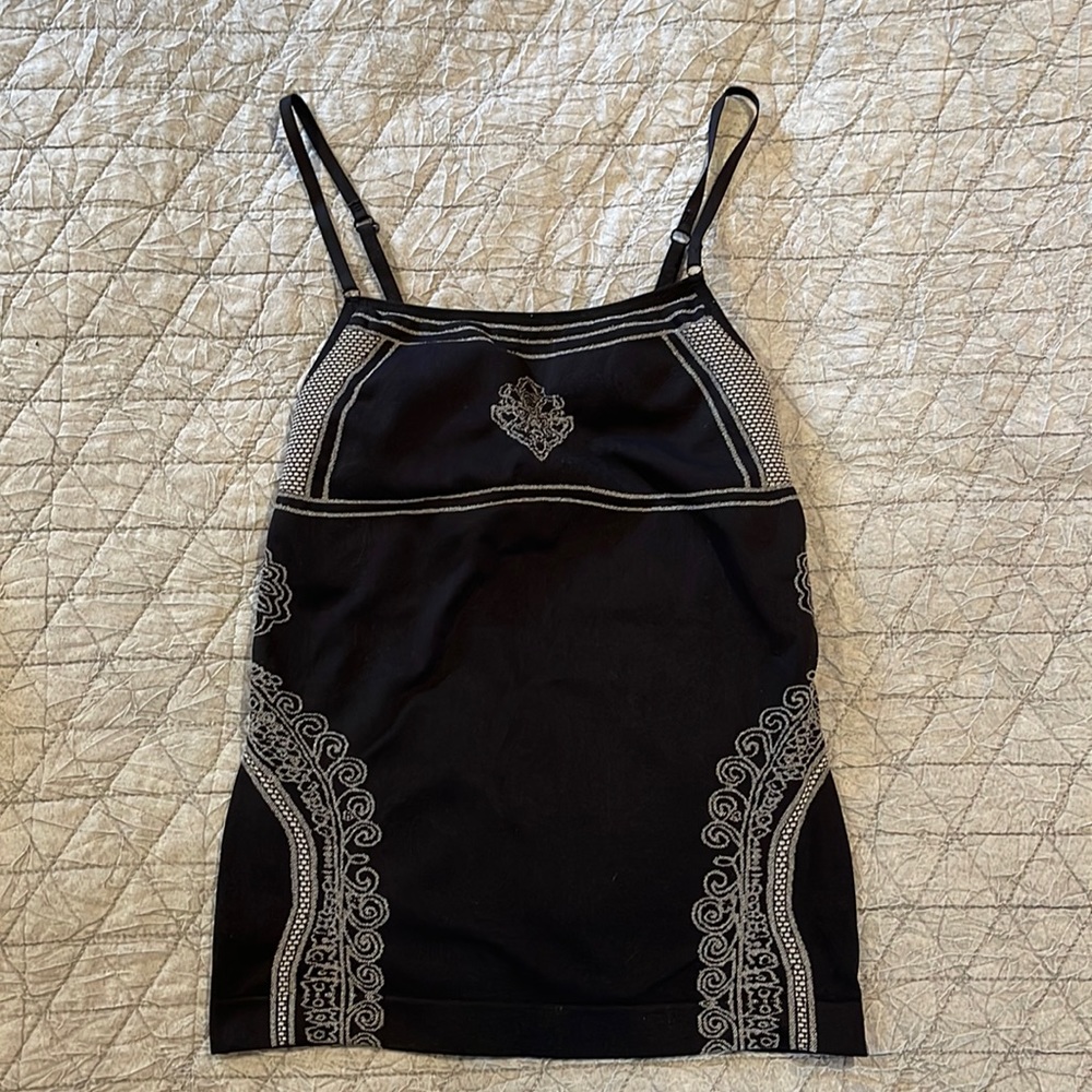 Small athleta Seamless tank top with shelf bra